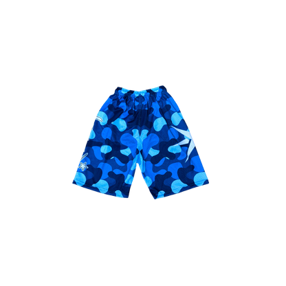 SHORT CAMO BLUE