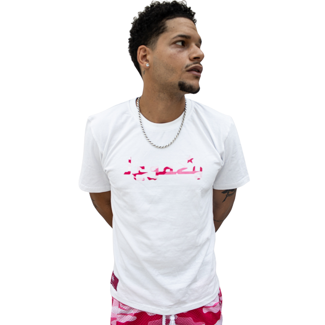 PINK CAMMO TEE