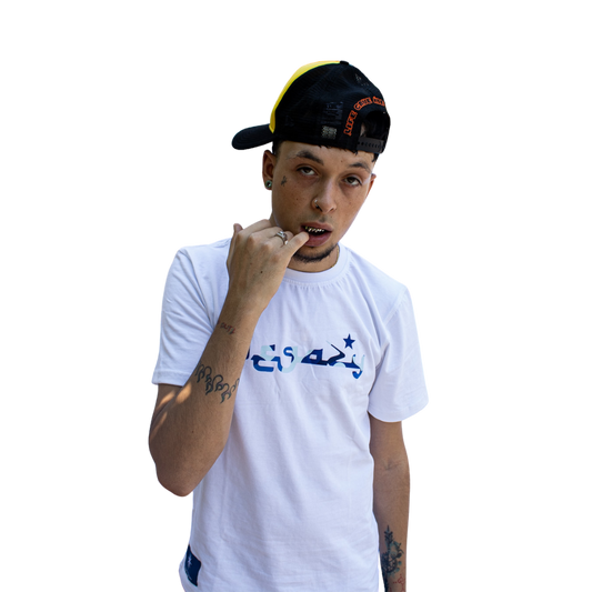 BLUE CAMMO TEE