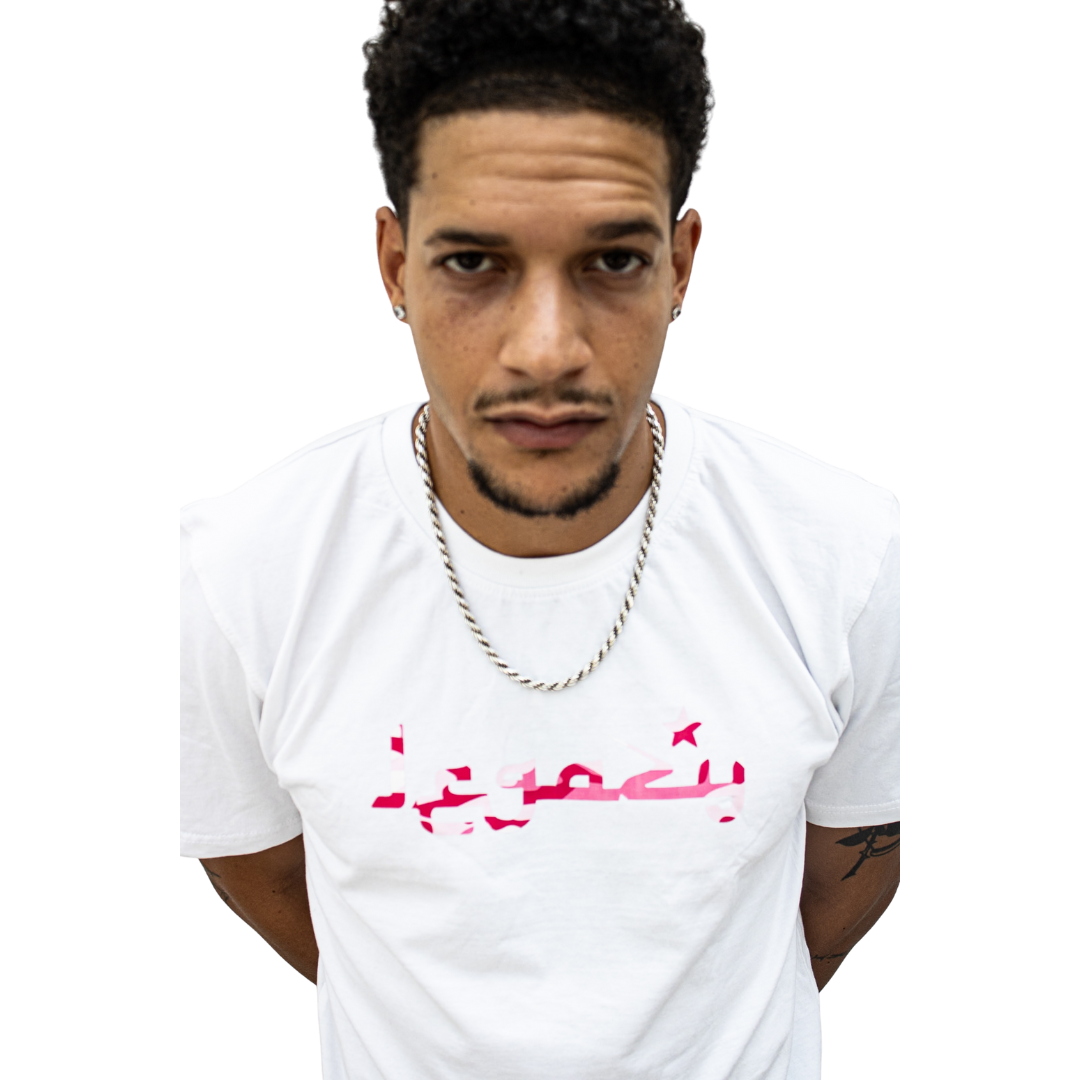 PINK CAMMO TEE