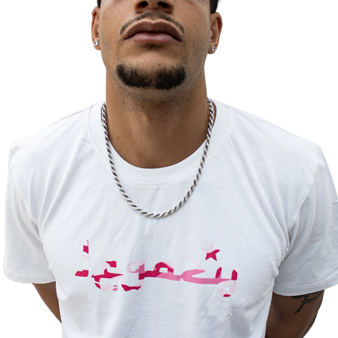 PINK CAMMO TEE