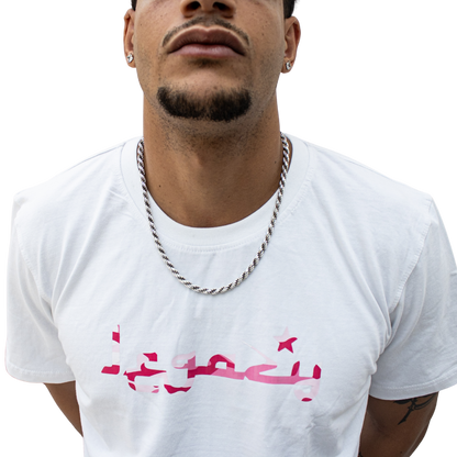 PINK CAMMO TEE