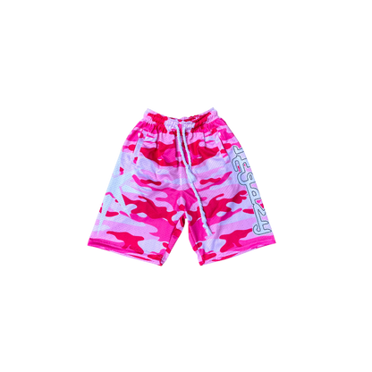 SHORT CAMO PINK