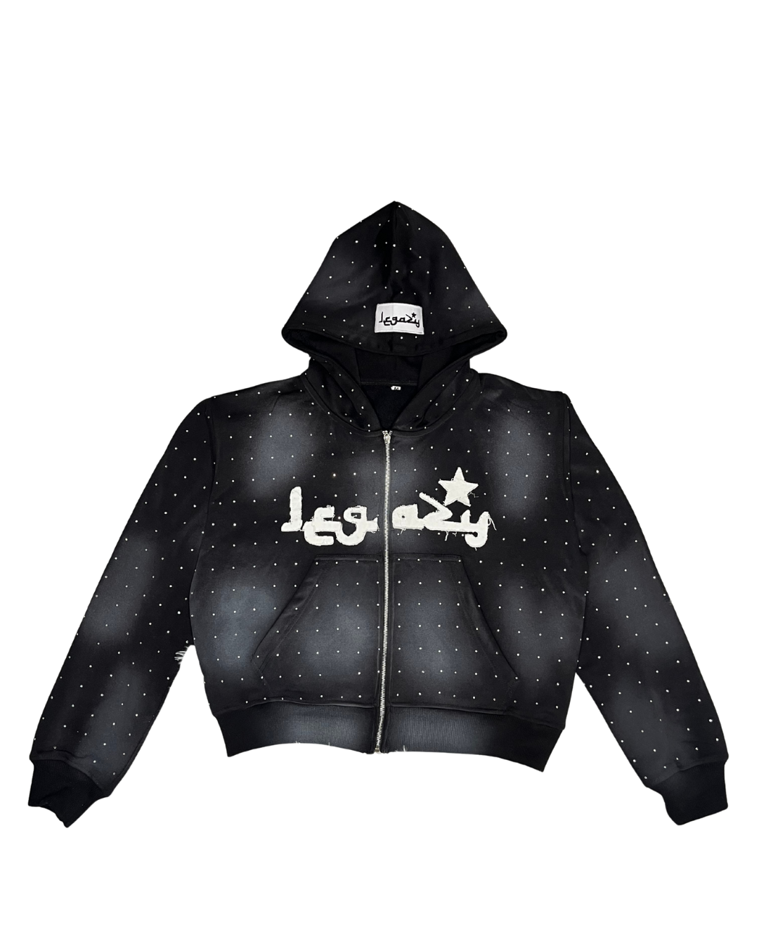 RHINESTONE HOODIE