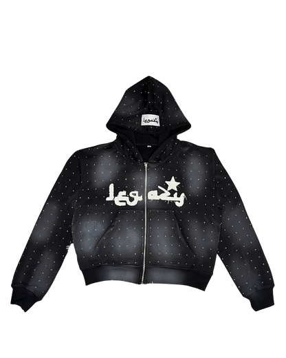 RHINESTONE HOODIE