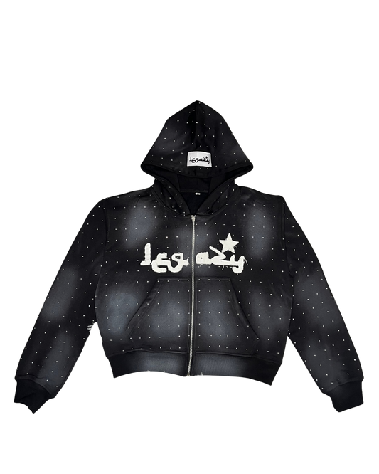 RHINESTONE HOODIE
