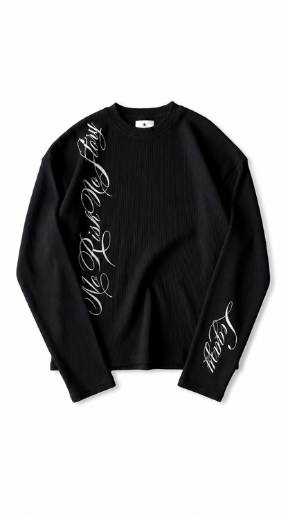 WAFFLE COTTON LONGSLEEVE