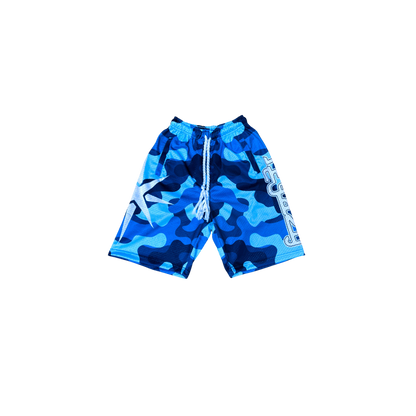 SHORT CAMO BLUE