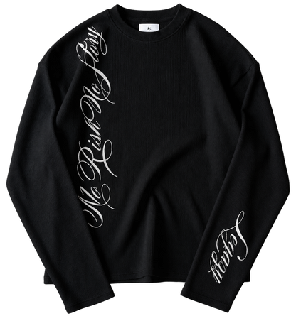 WAFFLE COTTON LONGSLEEVE
