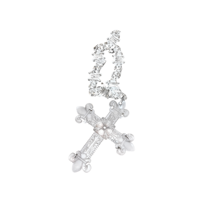Cross glassy chain