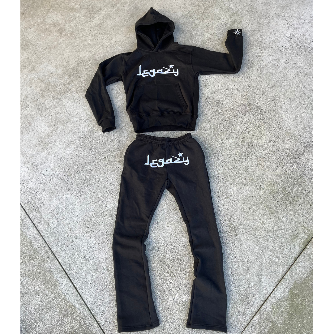 PRE ORDER BLACK TRACKSUIT