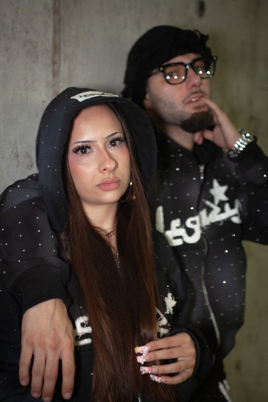 RHINESTONE TRACKSUIT