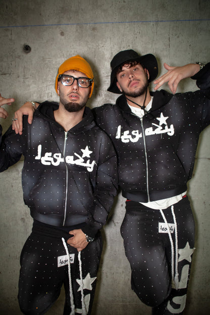 RHINESTONE TRACKSUIT