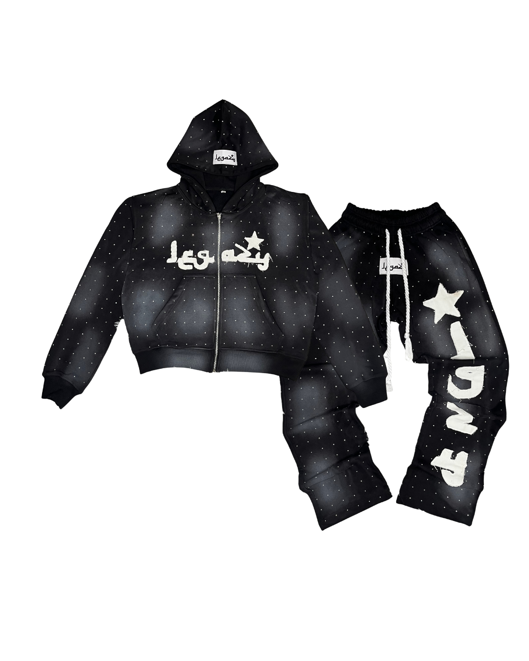 RHINESTONE TRACKSUIT
