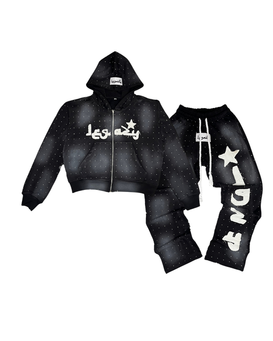 RHINESTONE TRACKSUIT