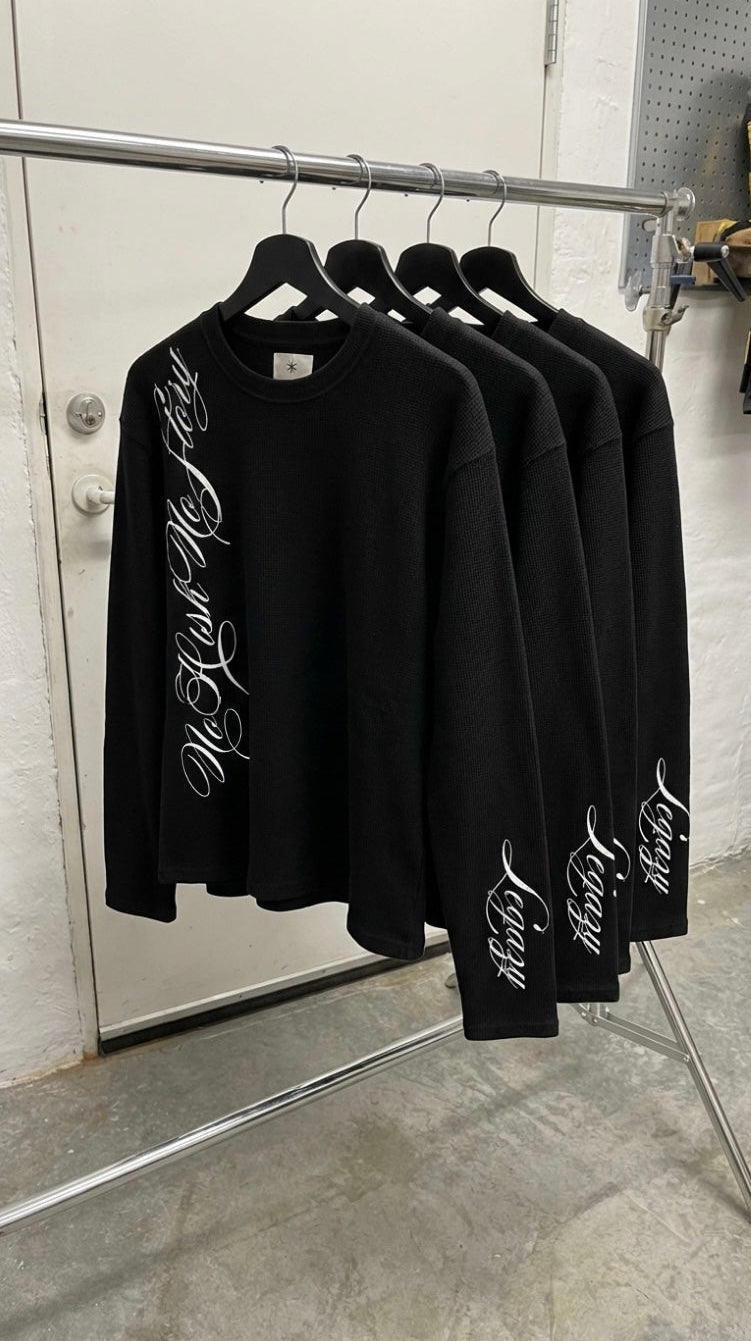 WAFFLE COTTON LONGSLEEVE