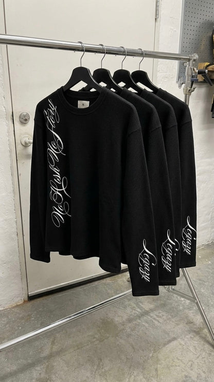 WAFFLE COTTON LONGSLEEVE